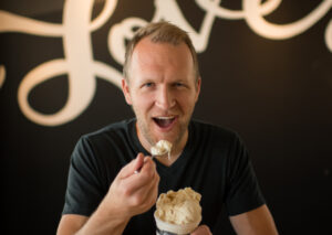 Chris McKellar Founder of Love's Ice Cream