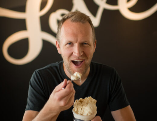 Chris McKellar Founder of Love's Ice Cream